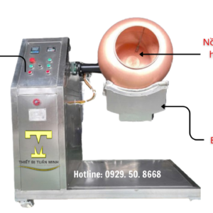 cấu tạo máy rang hạt tự động