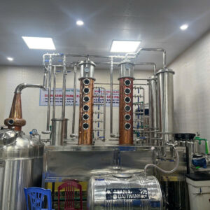 tháp chưng cất rượu song song