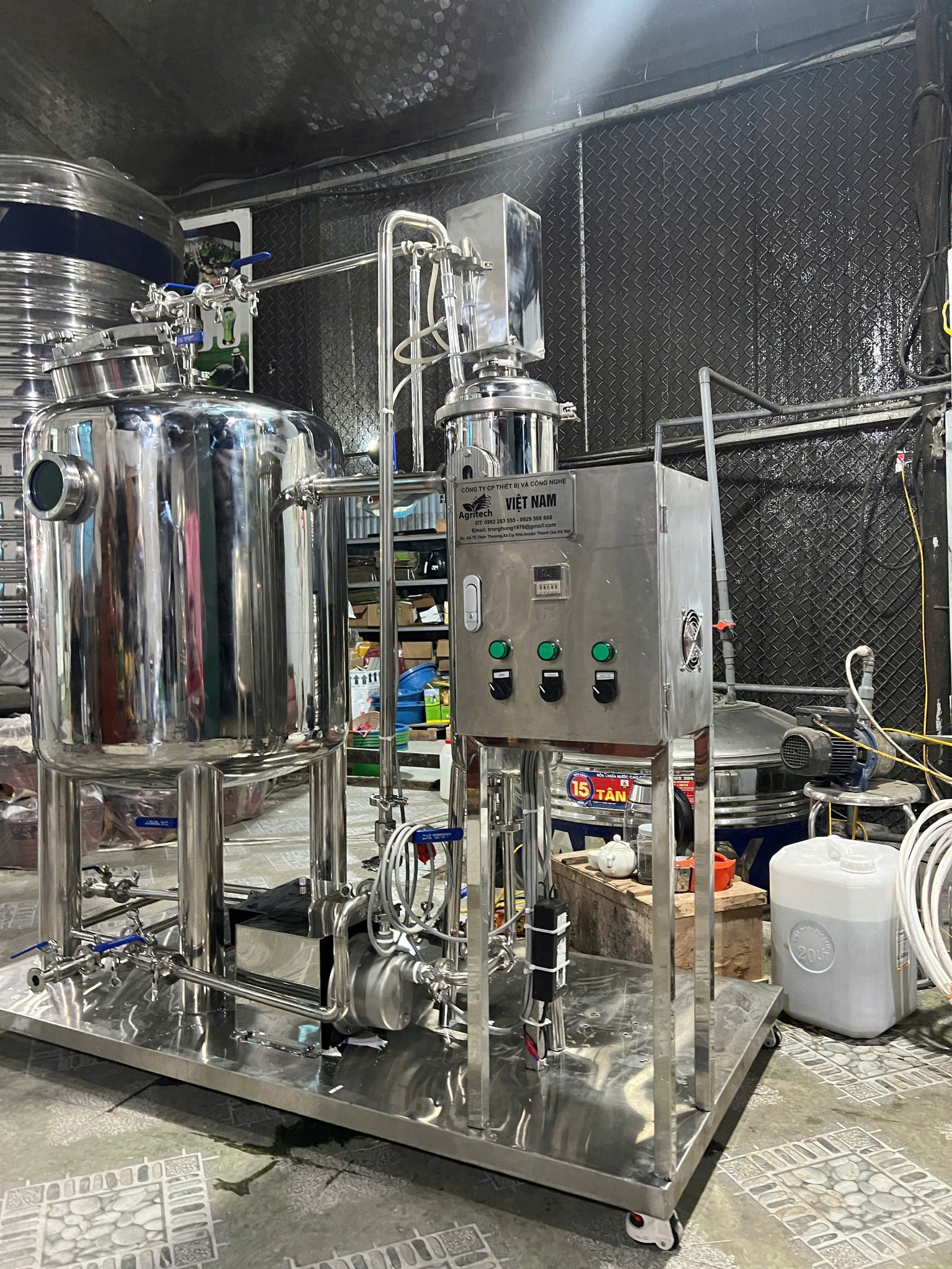 HỆ THỐNG TIỆT TRÙNG PLASMA CHO NƯỚC TRÁI CÂY